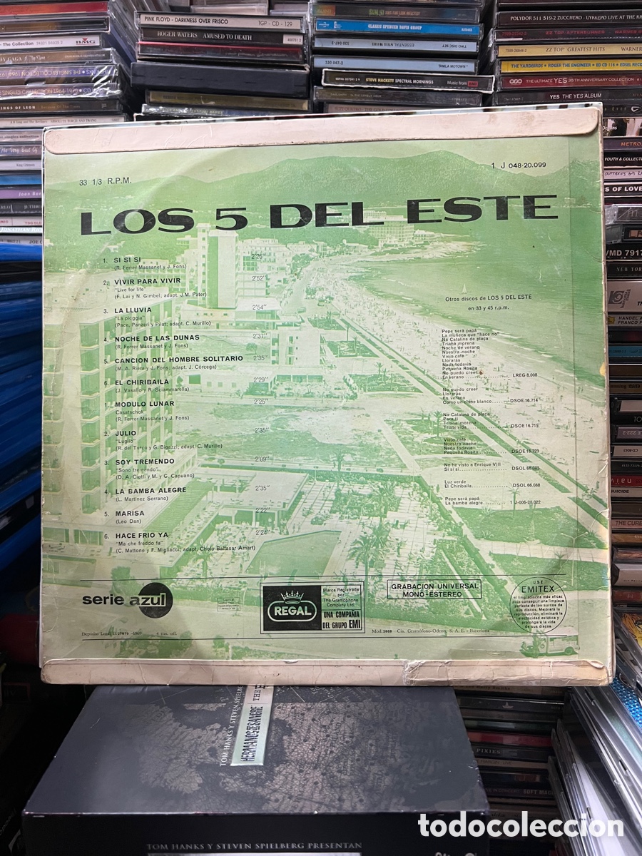 Discos de vinilo: Los 5 del este serie azul - Foto 2