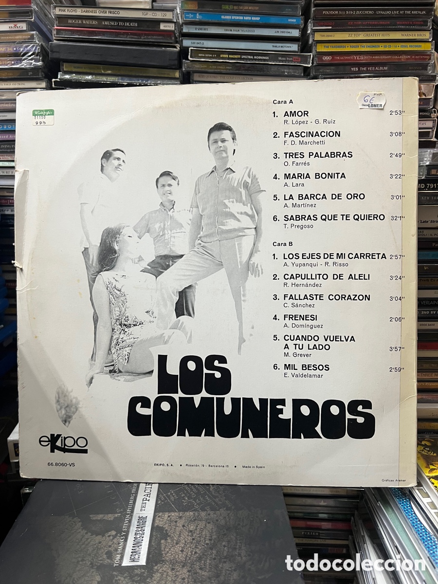 Discos de vinilo: Los comuneros Ekipo - Foto 2