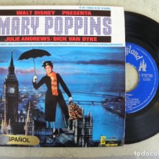 Discos de vinilo: MARY POPPINS ( EN ESPAÑOL) SELLO DISNEYLAND -EP 1966 -PEDIDO MINIMO 3 EUROS