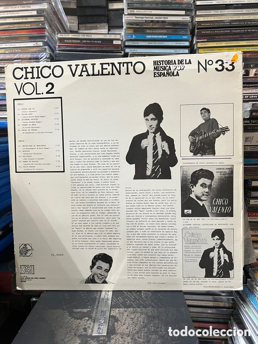 Discos de vinilo: Chico Valento Vol. II - Foto 2