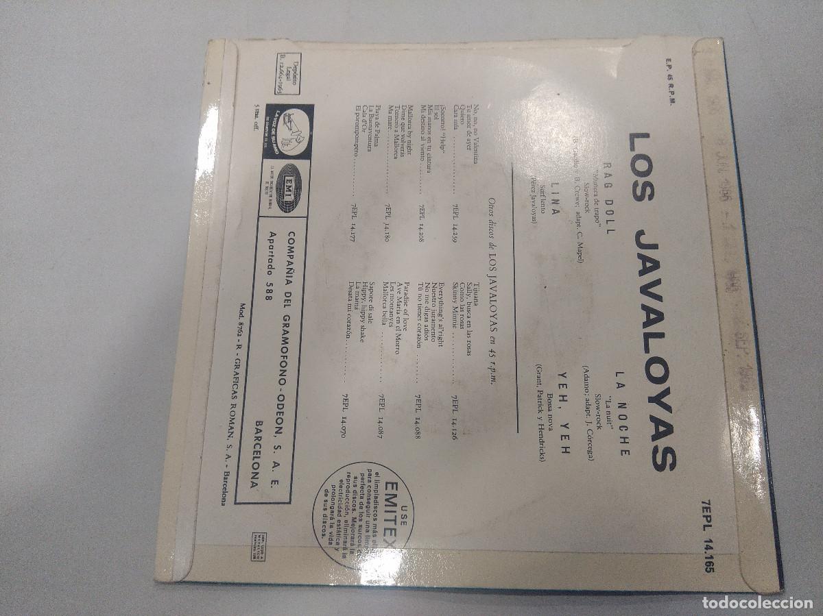Discos de vinilo: LOS JAVALOYAS/RAG DOLL/SINGLE. - Foto 3