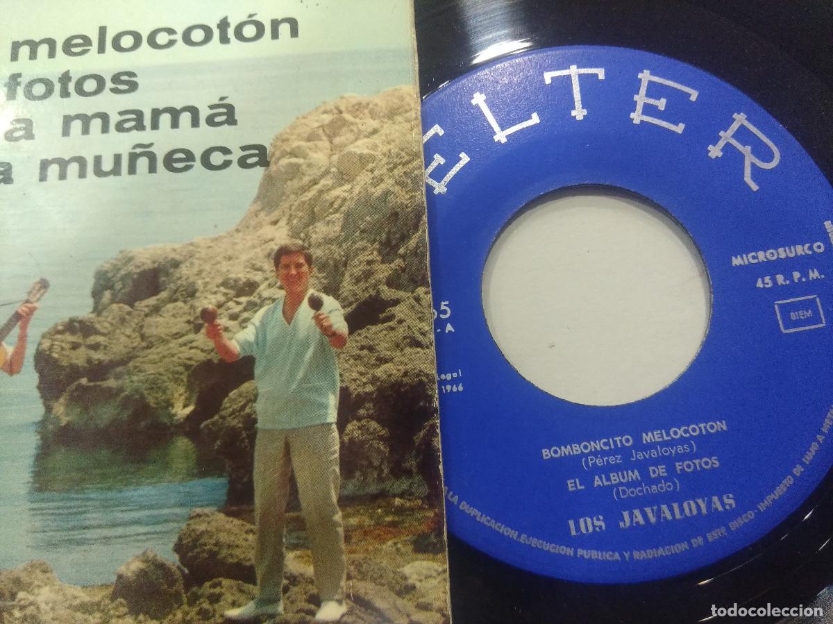 Discos de vinilo: LOS JAVALOYAS/BOMBONCITO MELOCOTON/SINGLE. - Foto 2