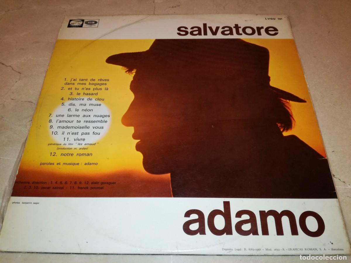 Discos de vinilo: SALVATORE ADAMO-GATEFOLD-ORIGINAL ESPA&Ntilde;OL 1968 - Foto 2