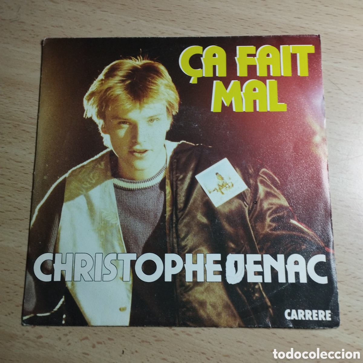 Discos de vinilo: Single 7&rdquo; Cristopher Jenac 1987 France . &Ccedil;a fait mal.