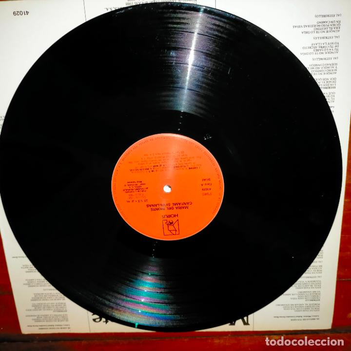 Discos de vinilo: DISCO VINILO GRANDE - MARIA DEL MONTE - Foto 3