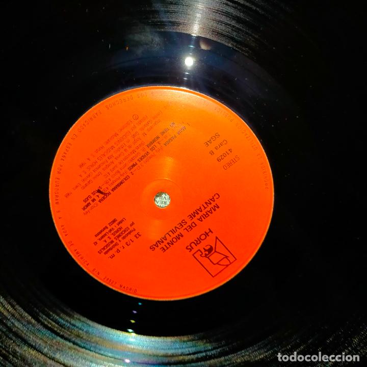 Discos de vinilo: DISCO VINILO GRANDE - MARIA DEL MONTE - Foto 4