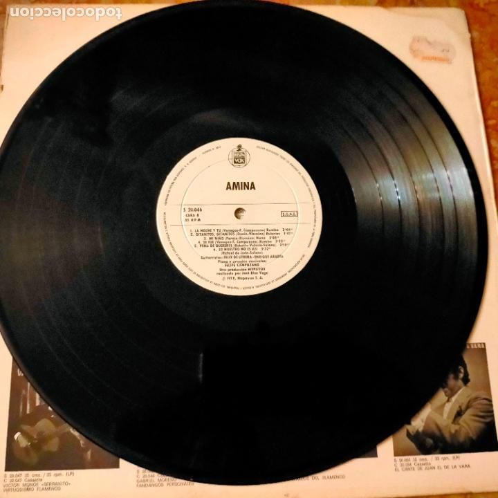Discos de vinilo: DISCO VINILO GRANDE - amina - Foto 5