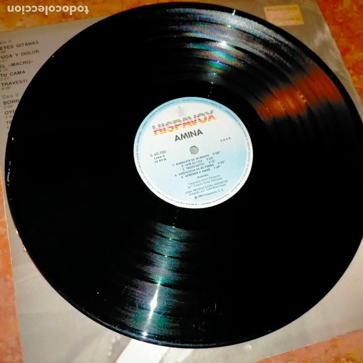 Discos de vinilo: DISCO VINILO GRANDE - amina - Foto 3
