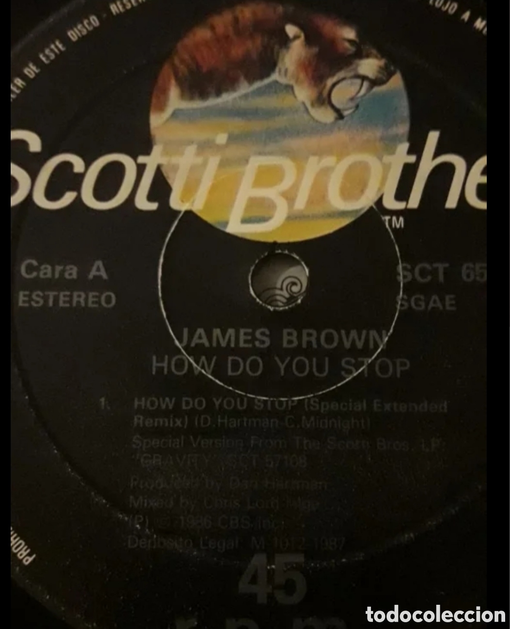Discos de vinilo: Maxi single James Brown. How Do You Stop - Foto 3