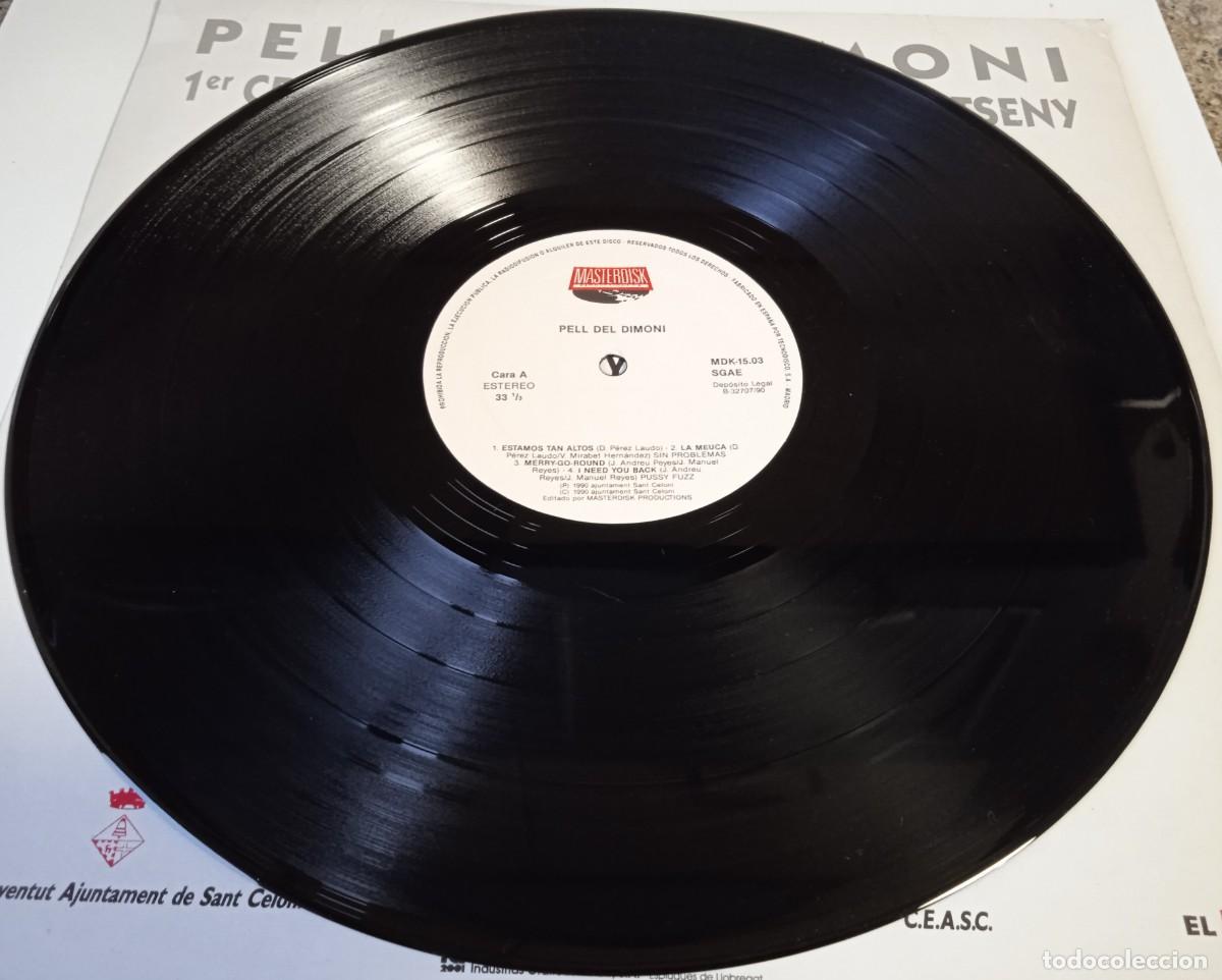Discos de vinilo: Various...Pell Del Dimoni. (Masterdisk Productions 1990.) Spain. Garage Rock. - Foto 3