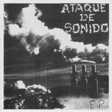 Discos de vinilo: ATAQUE DE SONIDO - E.P. - 7” [FUCK YOGA RECORDS, 2013] HARDCORE