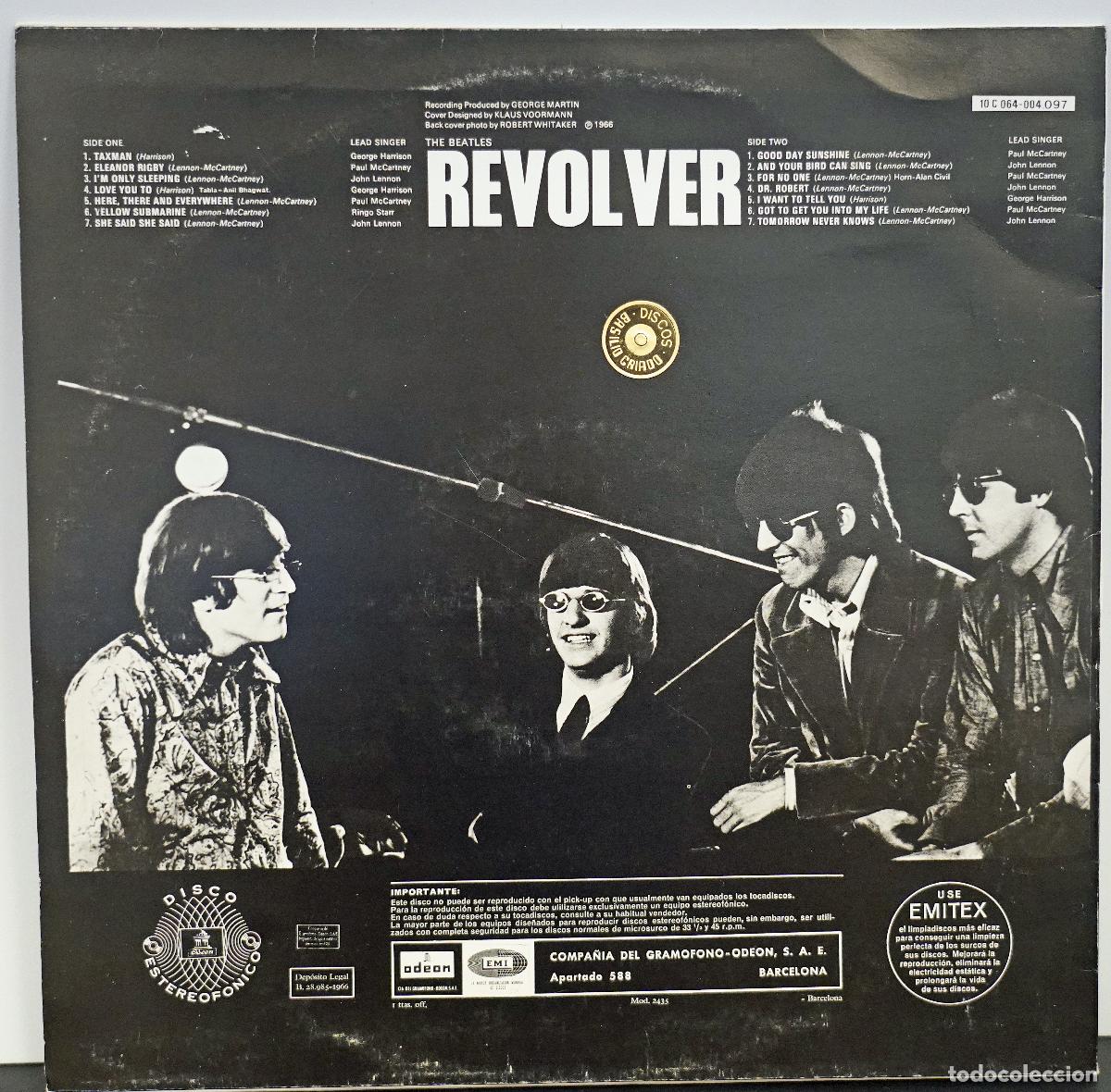 Discos de vinilo: Disco vinilo REVOLVER , THE BEATLES - Foto 2