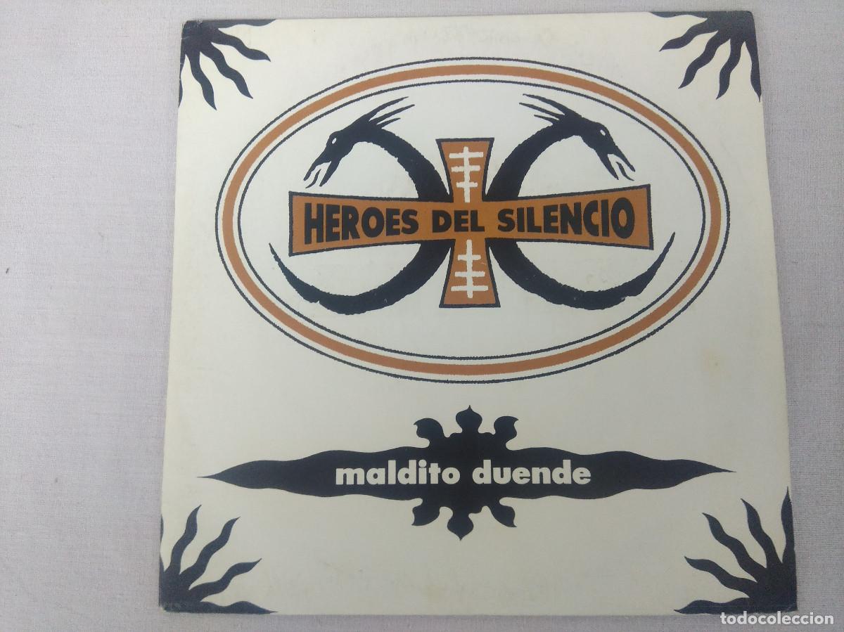 Discos de vinilo: HEROES DEL SILENCIO/MALDITO DUENDE/SINGLE. - Foto 1