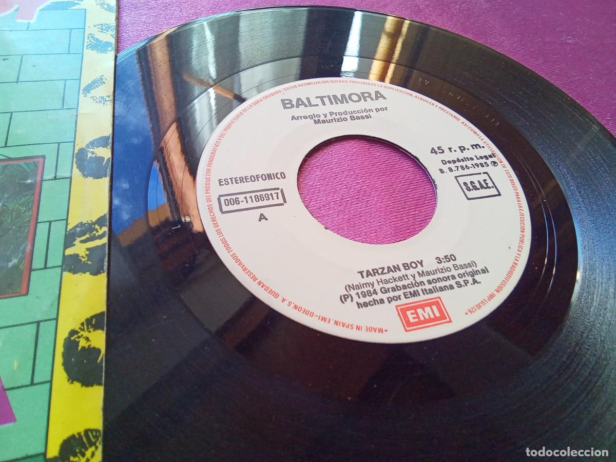 Discos de vinilo: BALTIMORA - TARZAN BOY SINGLE 1985 VINILO MA5C3 - Foto 2