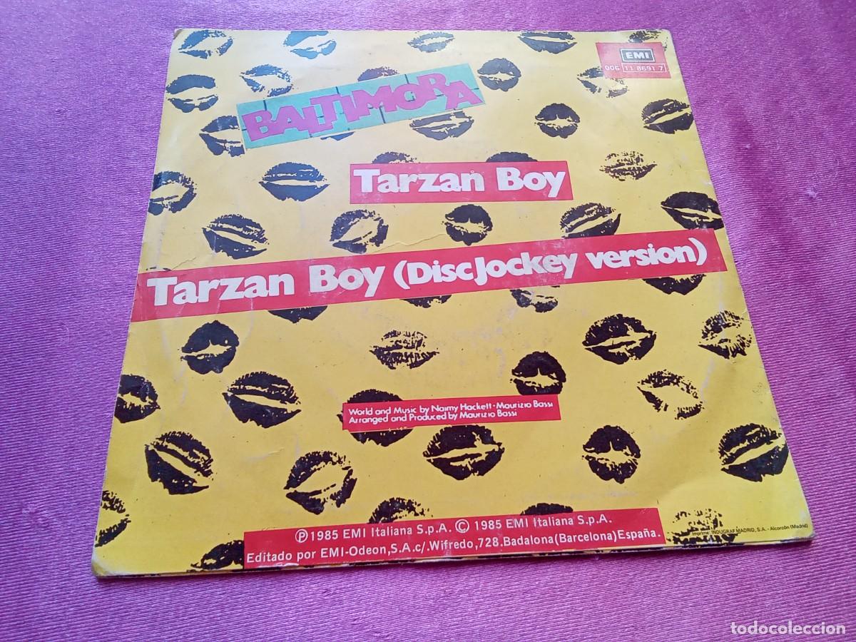 Discos de vinilo: BALTIMORA - TARZAN BOY SINGLE 1985 VINILO MA5C3 - Foto 3