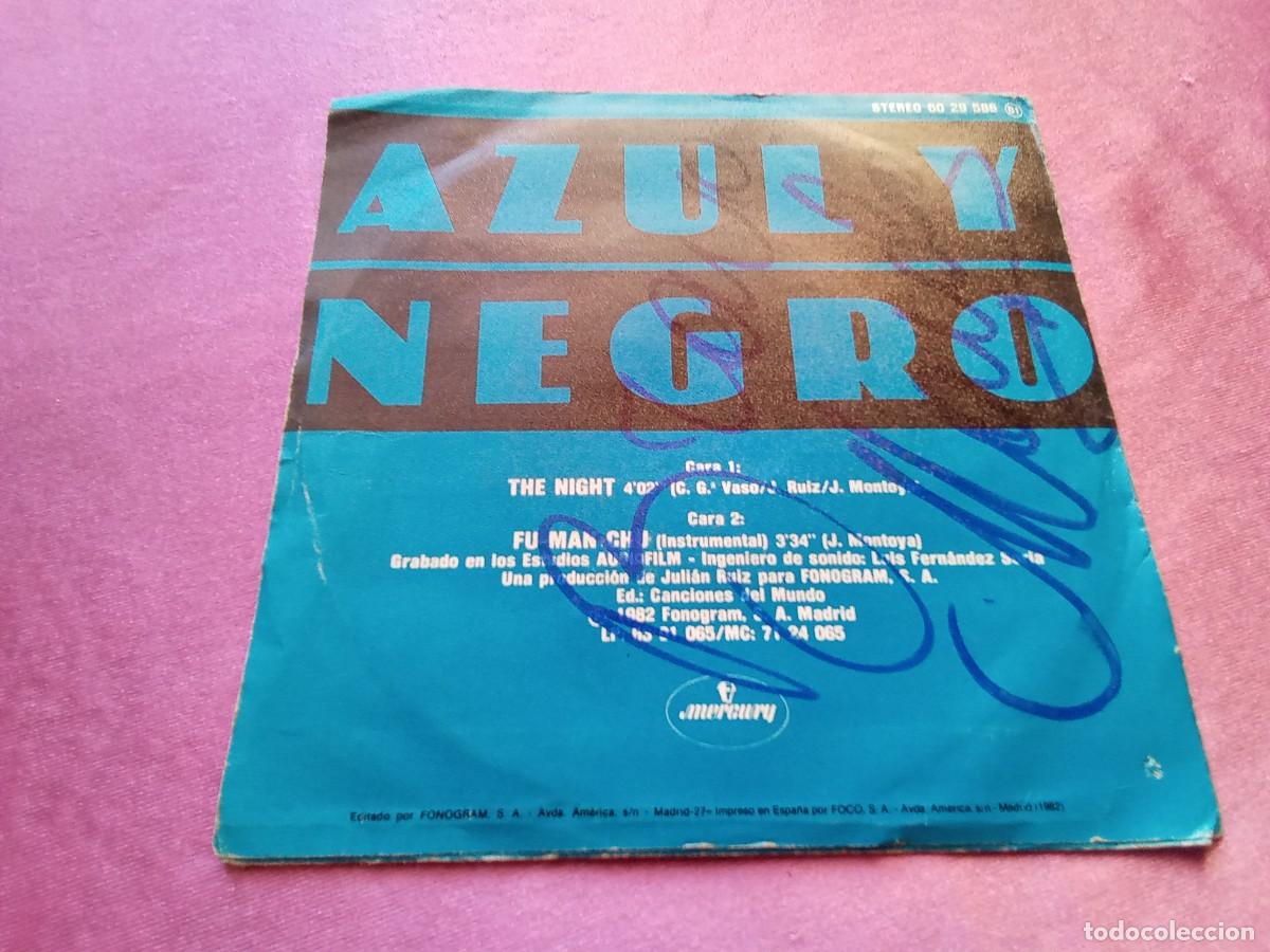 Discos de vinilo: AZUL Y NEGRO - LA NOCHE - VINILO MA5C3 - Foto 3