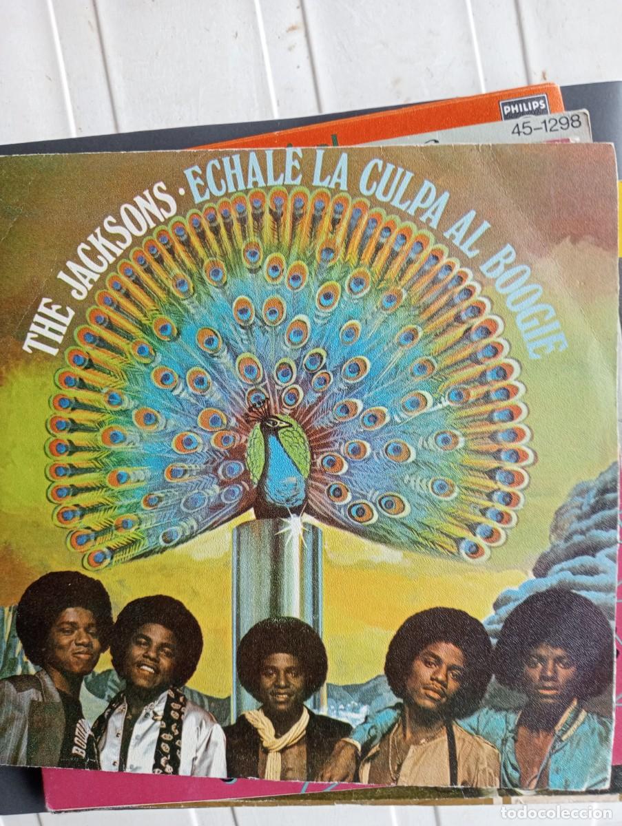 Discos de vinilo: The Jacksons - Echale La Culpa Al Boogie 7&rdquo;, Single 1979 - Foto 1