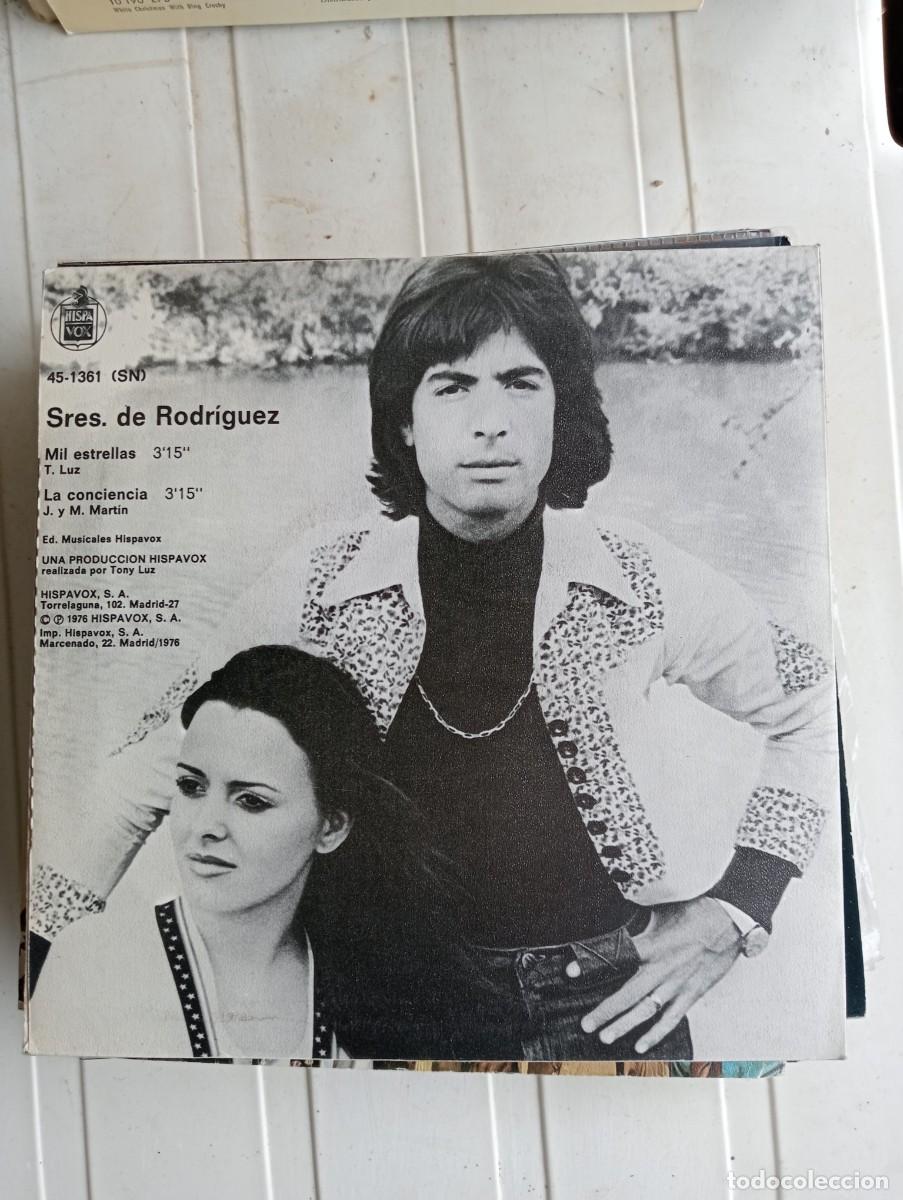 Discos de vinilo: Sres. De Rodr&iacute;guez Mil Estrellas 7&rdquo; Single 1976 - Foto 2