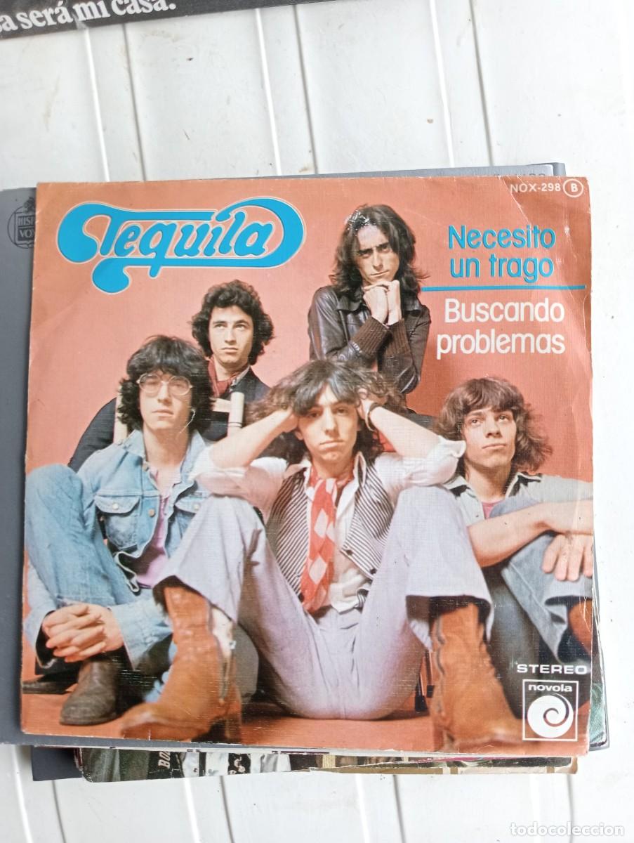 Discos de vinilo: Tequila Necesito Un Trago / Buscando Problemas 7&rdquo; Single 1978 - Foto 2