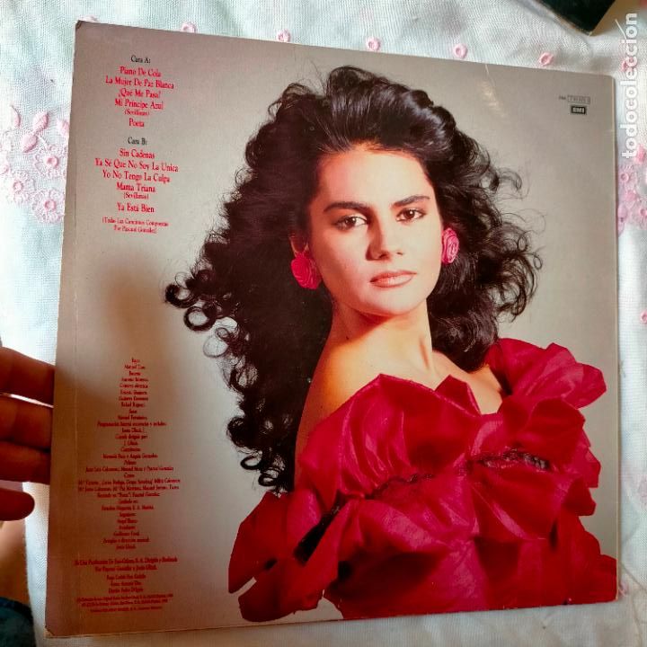 Discos de vinilo: DISCO VINILO GRANDE lp - SILVIA PANTOJA - Foto 2
