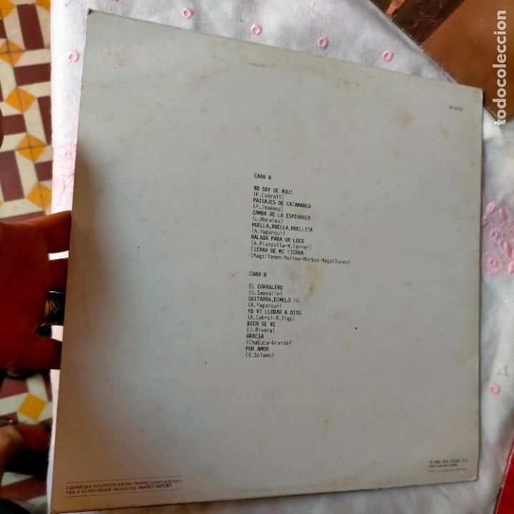 Discos de vinilo: DISCO VINILO GRANDE lp - NATI MISTRAL - Foto 2