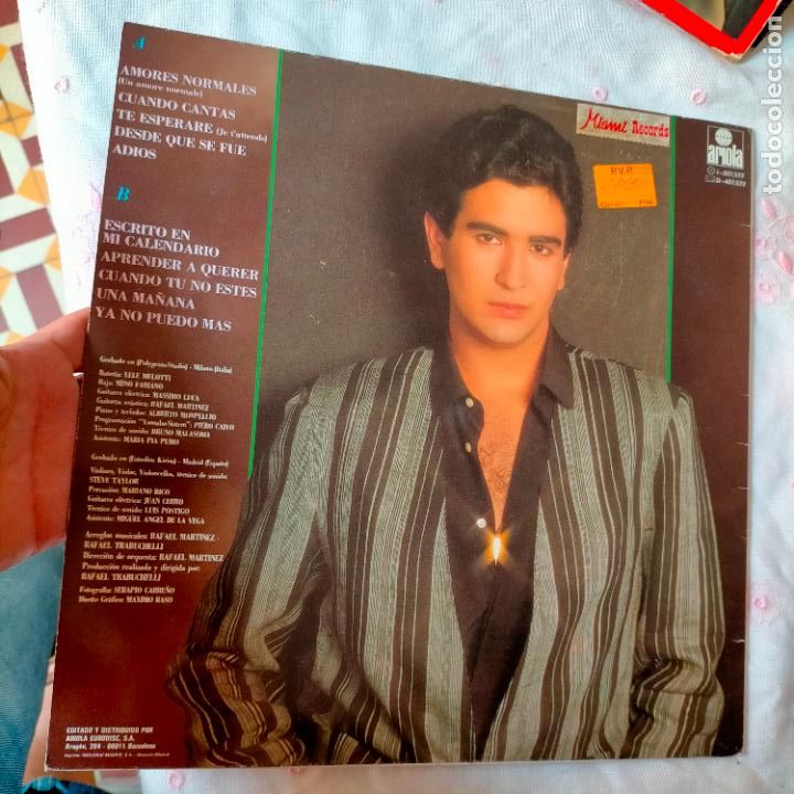 Discos de vinilo: DISCO VINILO GRANDE lp - AGUSTIN PANTOJA - Foto 2