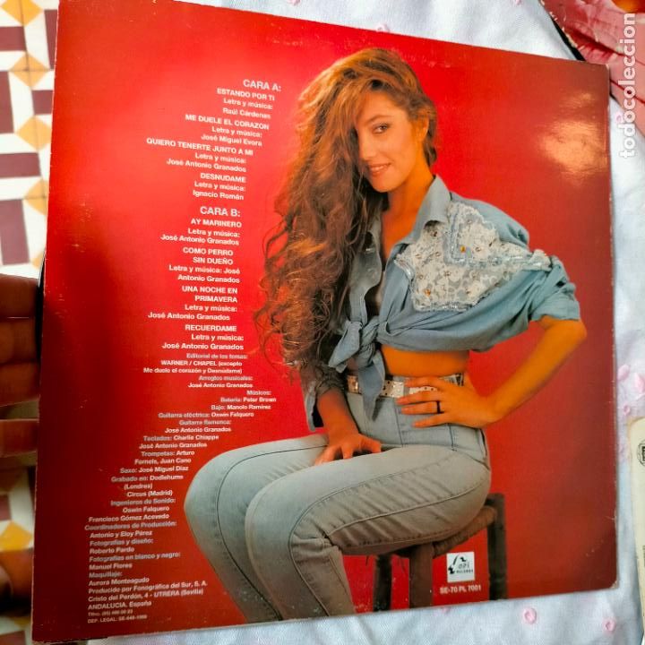 Discos de vinilo: DISCO VINILO GRANDE lp - LUCIA - SIN POSTER - Foto 2