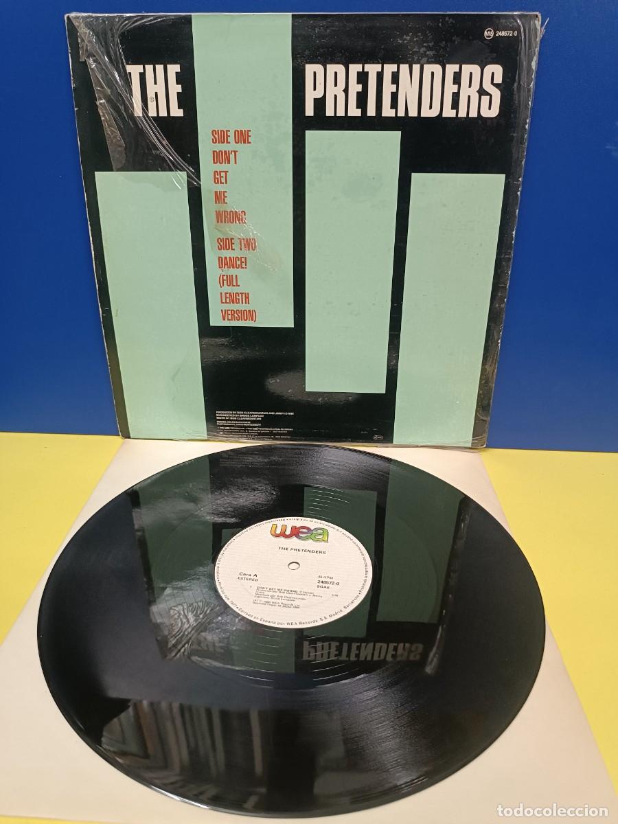 Discos de vinilo: THE PRETENDERS - DONT GET ME WRONG - DISCO DE VINILO - Foto 2