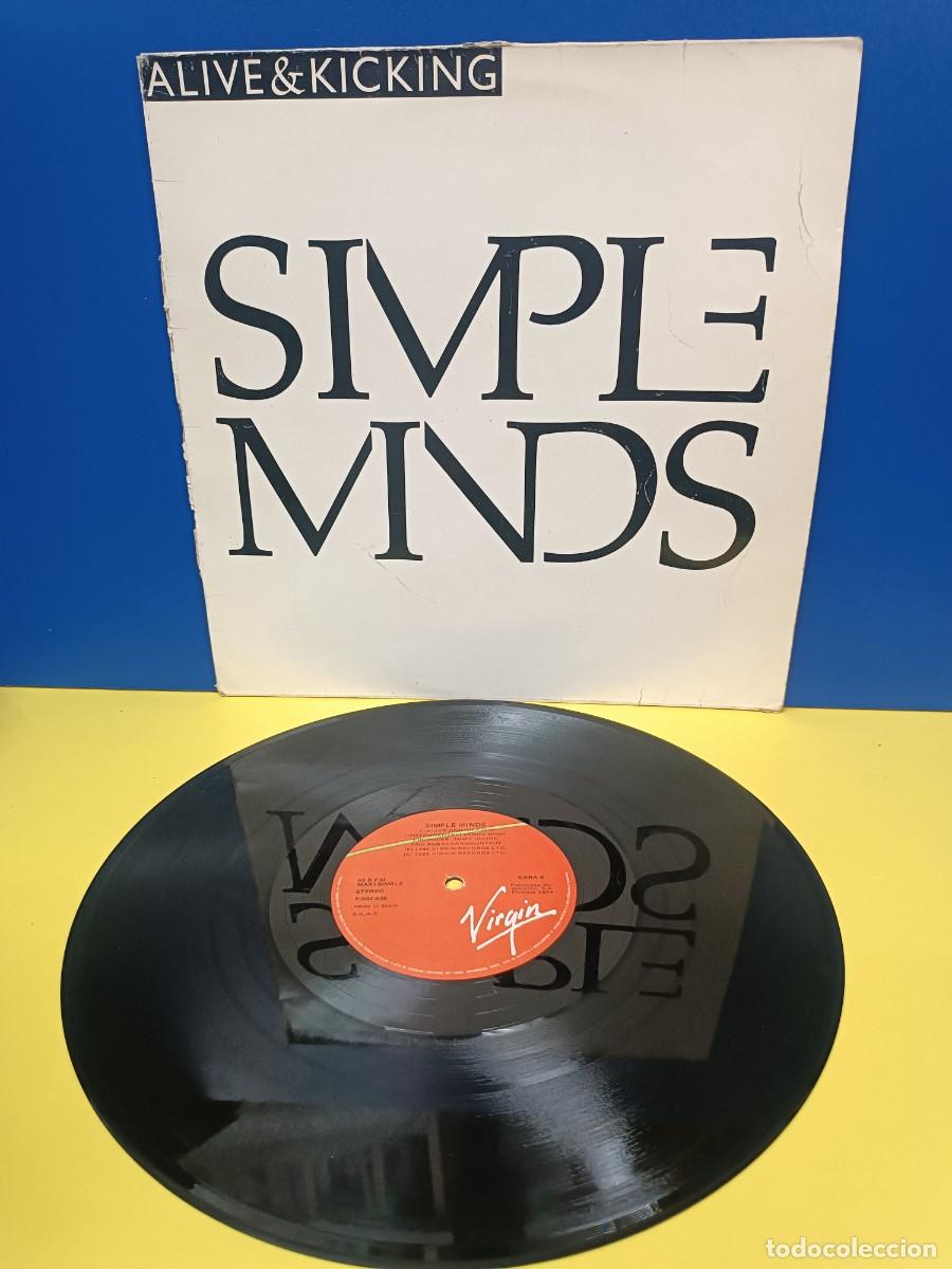 Discos de vinilo: SIMPLE MINDS - ALIVE & KICKING - DISCO DE VINILO - Foto 1