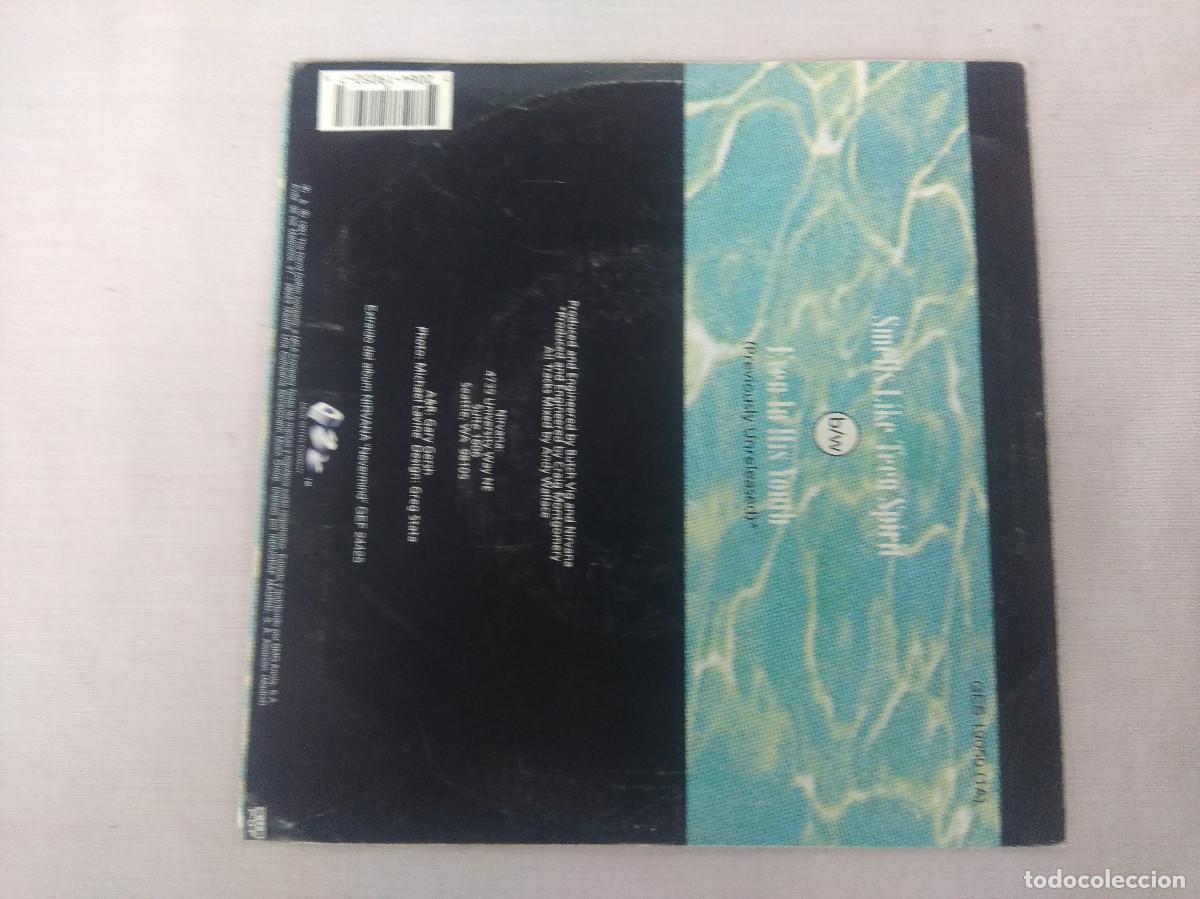 Discos de vinilo: NIRVANA/SMELLS LIKE TEEN SPIRITS/SINGLE. - Foto 3