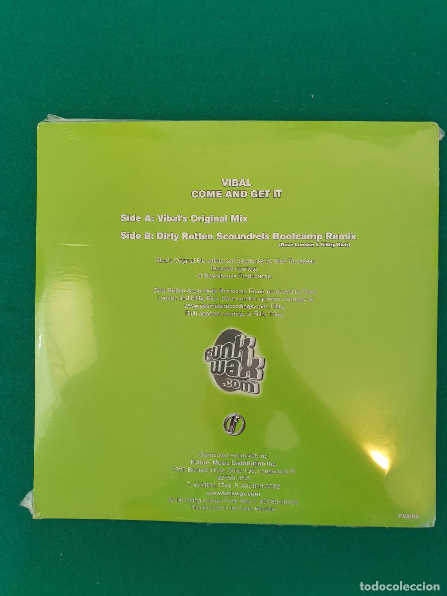 Discos de vinilo: Vibal &ndash; Come And Get It - Foto 2