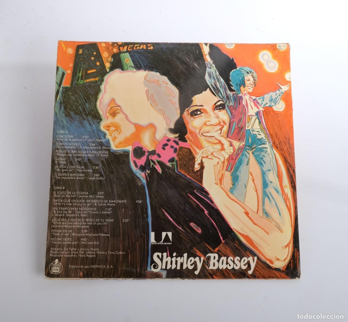 Discos de vinilo: Disco LP. SHIRLEY BASSEY - SOMETHING ELSE. Hispavox. 1971 - Foto 2