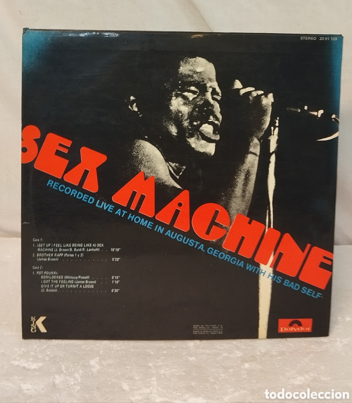 james brown, sex machine - Buy LP vinyl records of Funk, Soul and Black  Music on todocoleccion