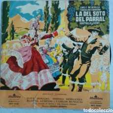 Discos de vinilo: LA DEL SOTO DEL PARRAL ZARZUELA 1967 DISCO