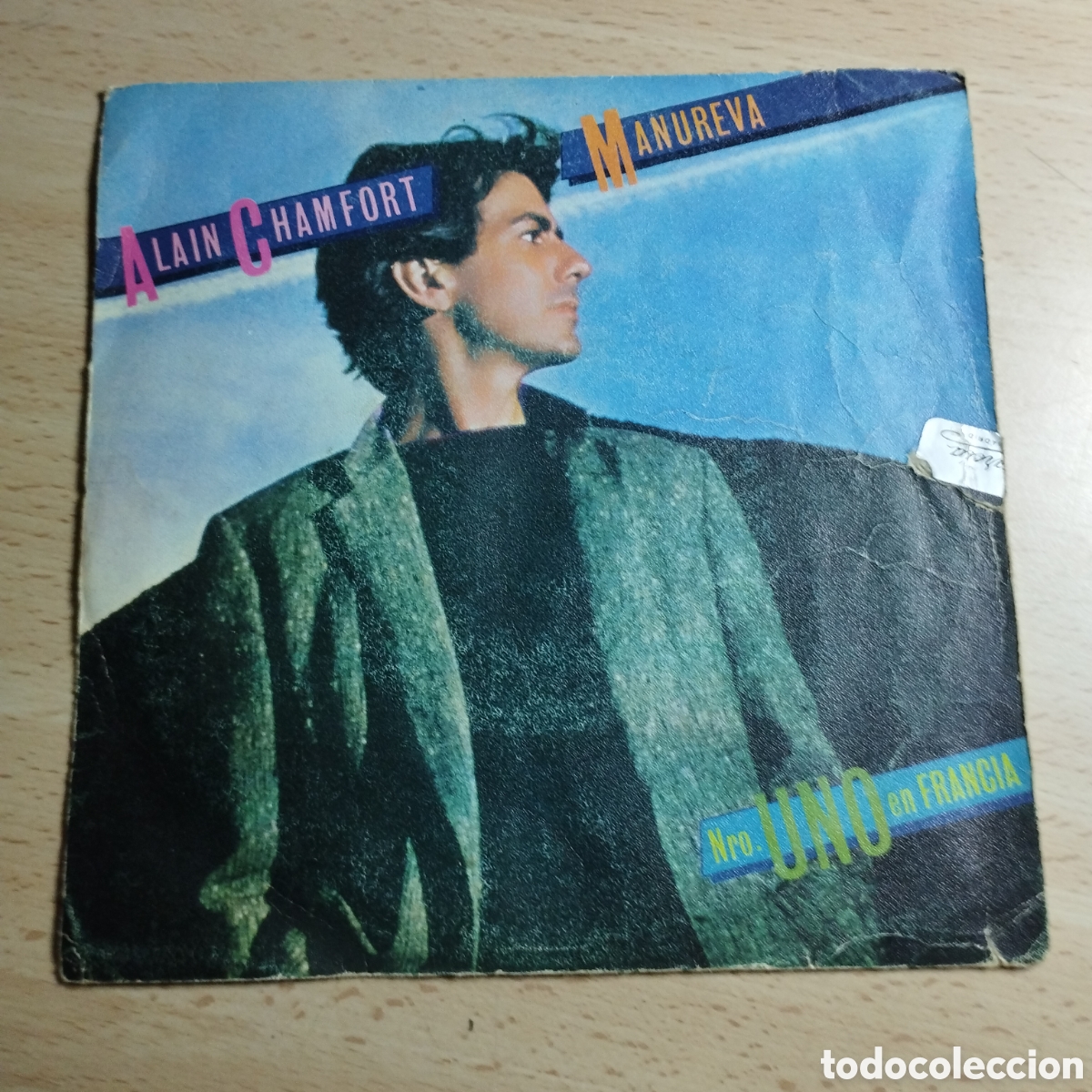 Discos de vinilo: Single 7&rdquo; Alain Chamfort 1980 Manureva + Befuine.