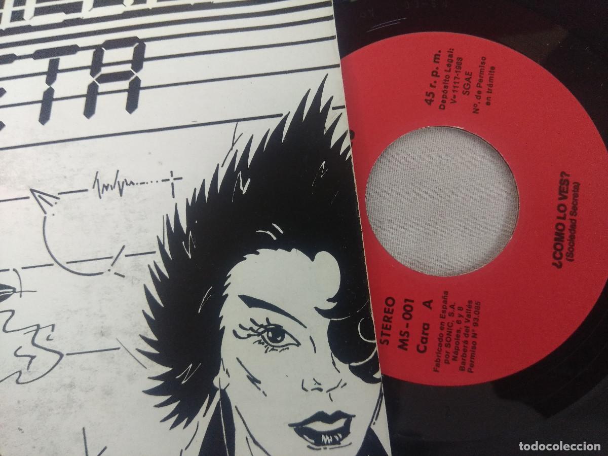 Discos de vinilo: SOCIEDAD SECRETA/COMO LO VES/SINGLE. - Foto 2