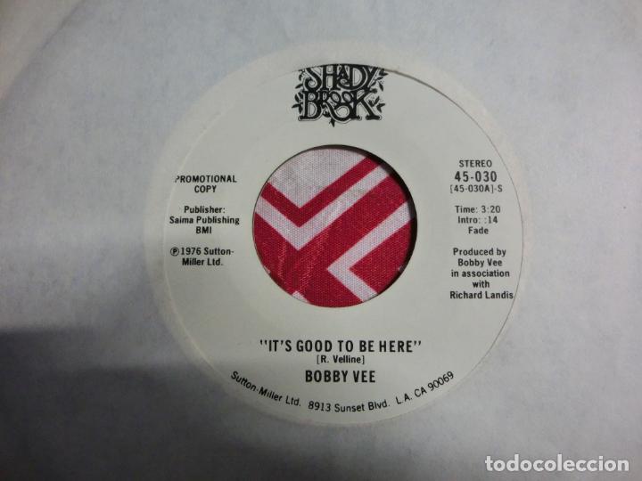 Discos de vinilo: Bobby Vee &ndash; Its Good To Be Here - Foto 2