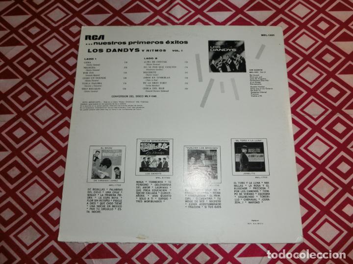Discos de vinilo: Los Dandys &ndash; ...Nuestros Primeros Exitos (MEXICO 1961) - Foto 2