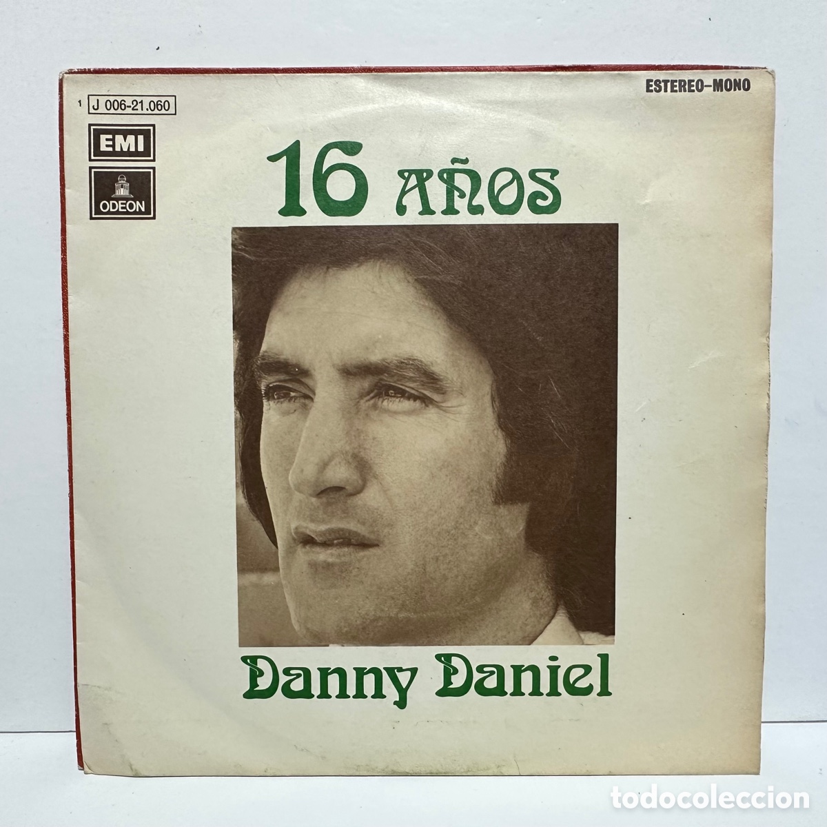 Discos de vinilo: Danny Daniel - 16 A&ntilde;os (7&rdquo;, Single) - Foto 1