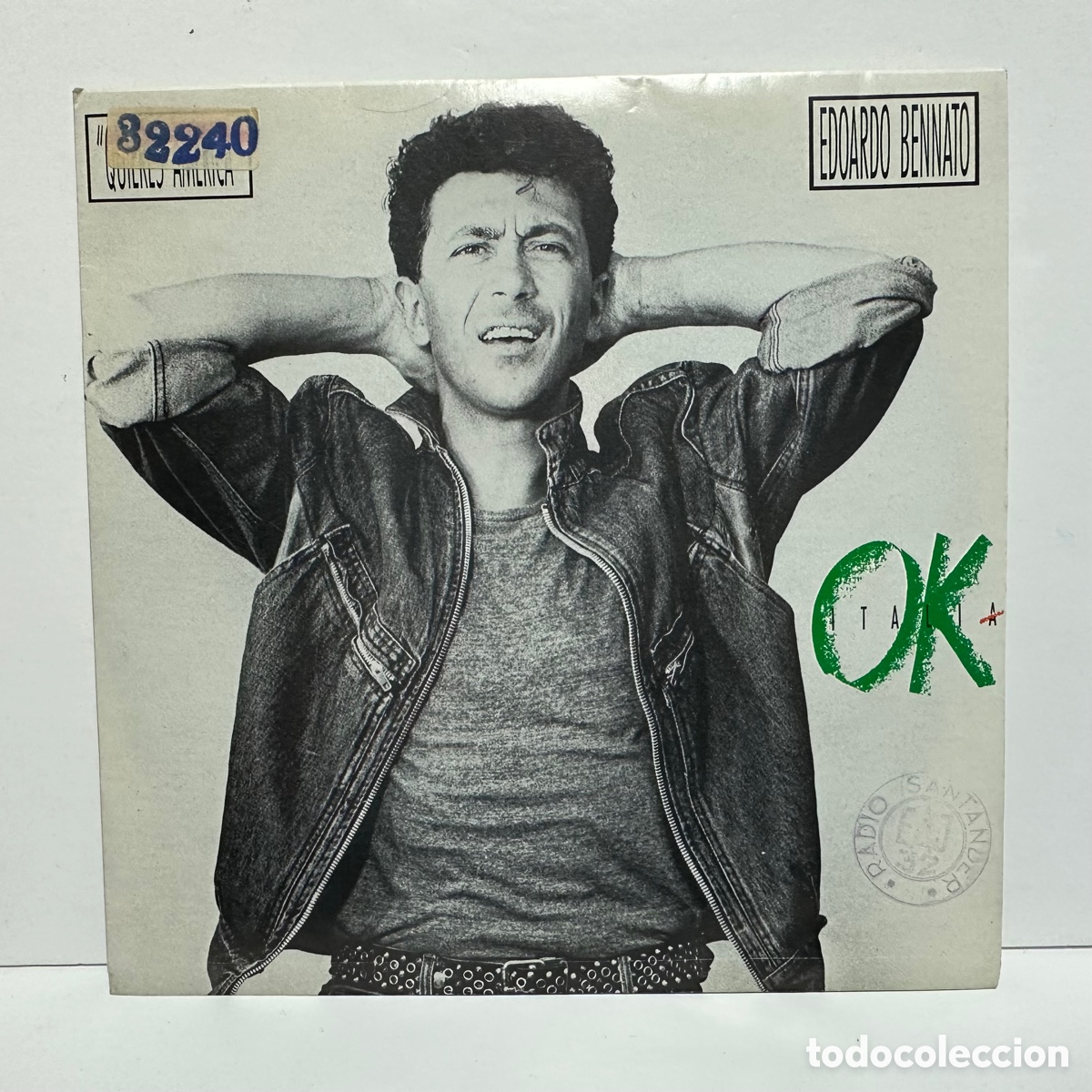 Discos de vinilo: Edoardo Bennato - Ok Italia (7&rdquo;, Single) - Foto 1