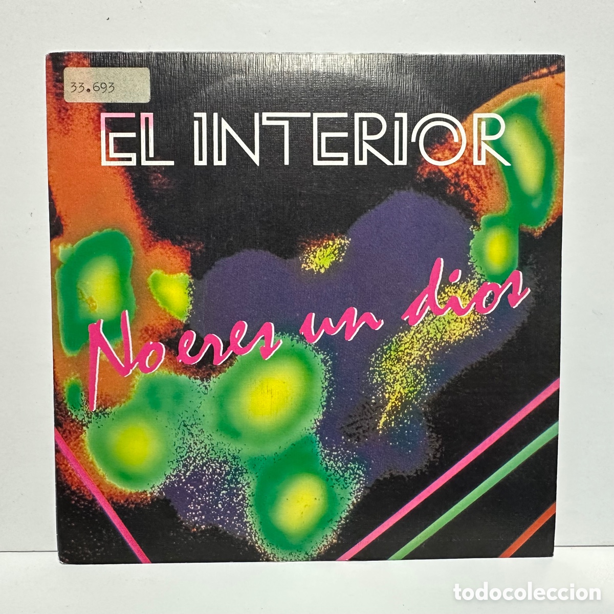 Discos de vinilo: El Interior - No Eres Un Dios (7&rdquo;, Single) - Foto 1