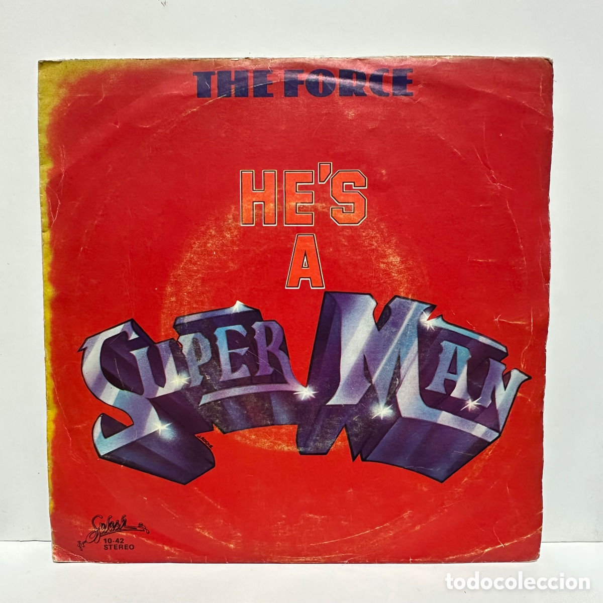 Discos de vinilo: The Force - Hes A Super Man (7&rdquo;, Single) - Foto 1