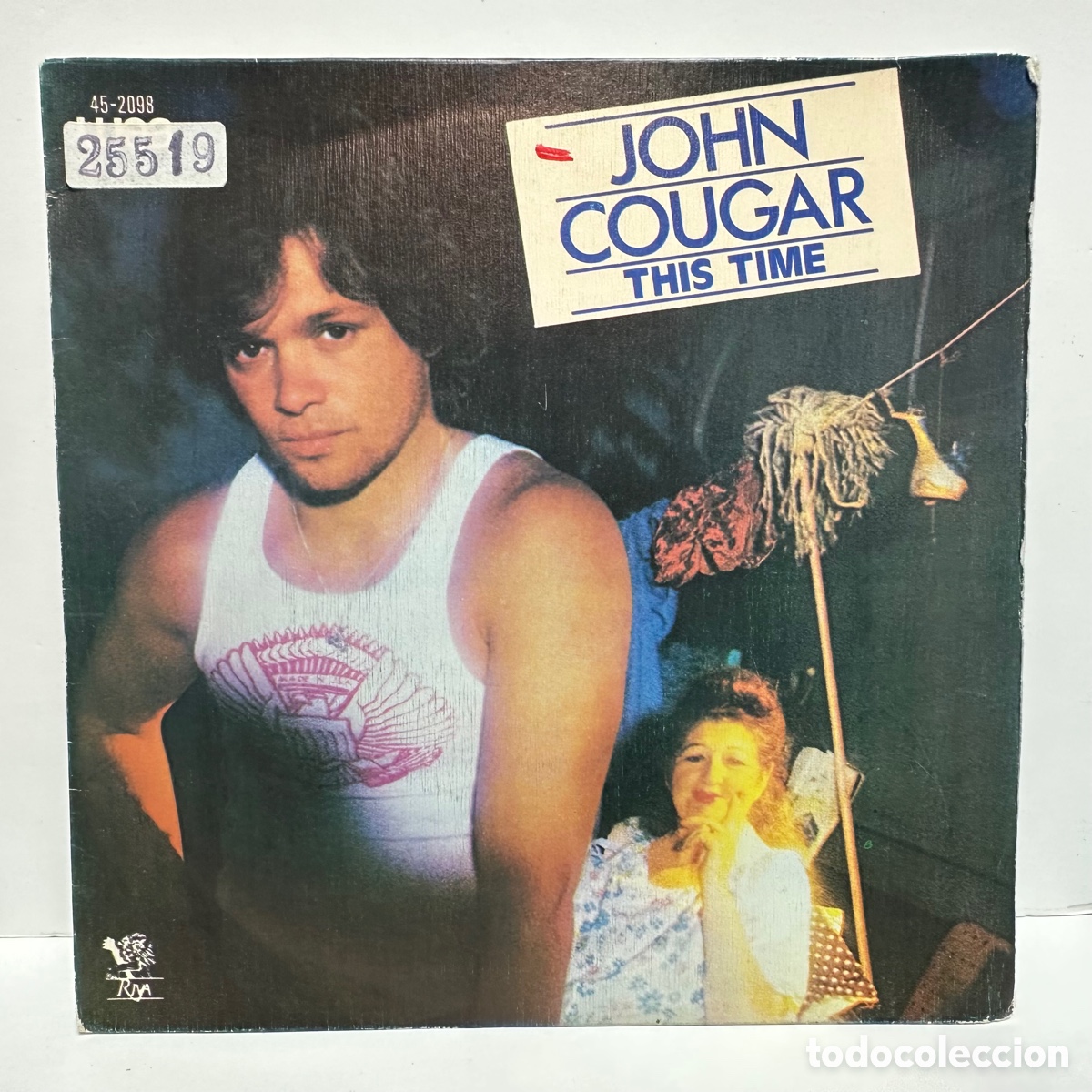 Discos de vinilo: John Cougar Mellencamp - This Time / Dont Misunderstand Me (7&rdquo;, Single) - Foto 1