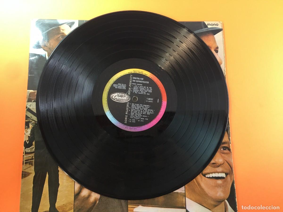 Discos de vinilo: FRANK SINATRA / FOR THE SOPHISTICATED- LP VINILO UK - Foto 4