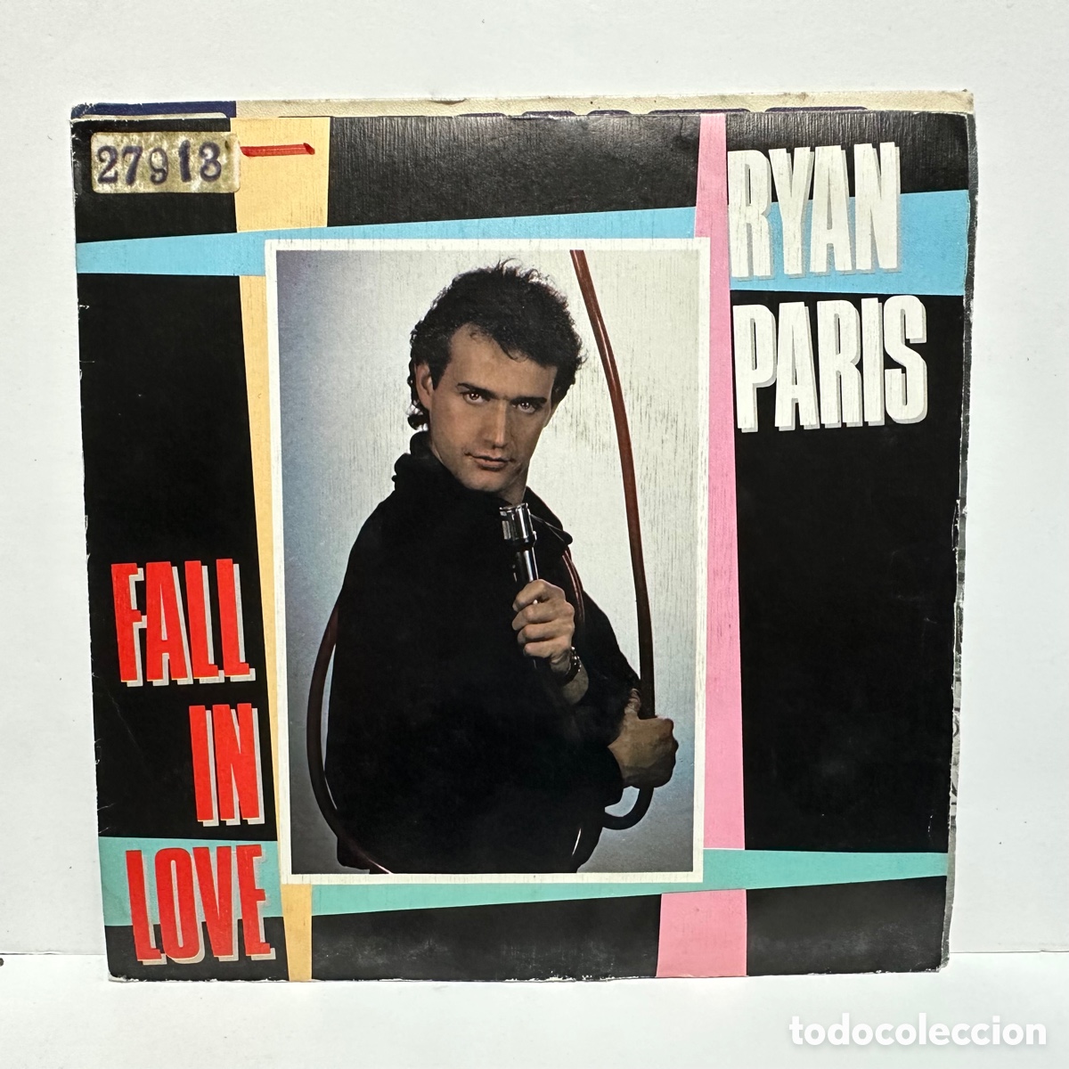 Discos de vinilo: Ryan Paris - Fall In Love (7&rdquo;, Single) - Foto 1