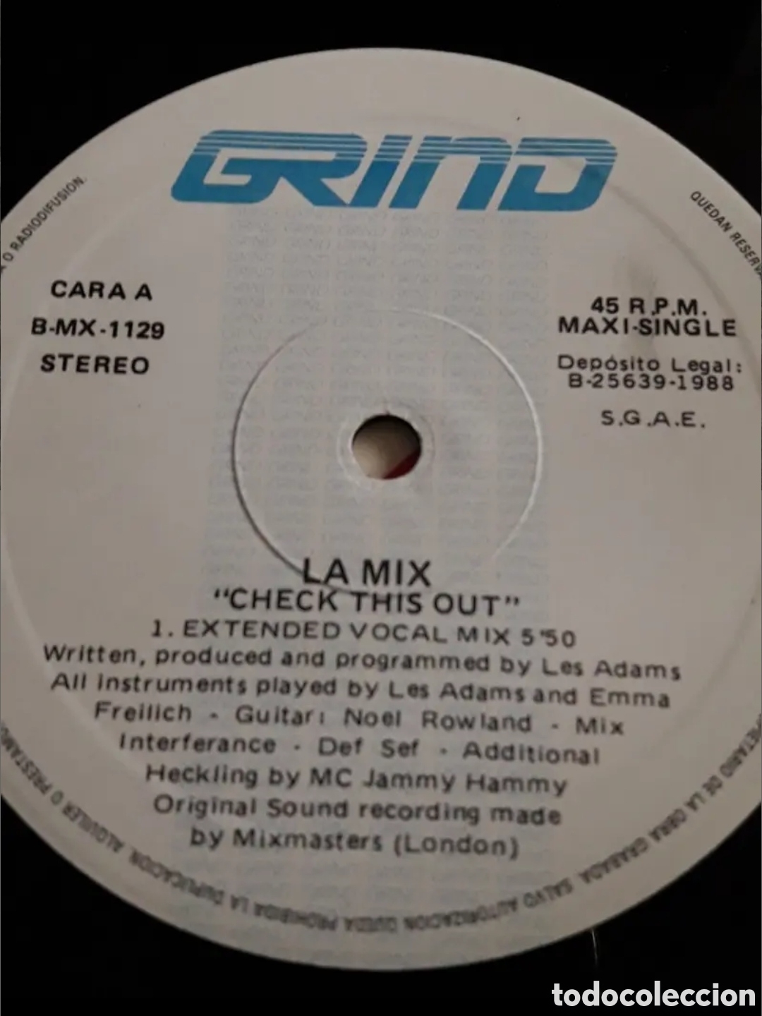Discos de vinilo: Maxi single LA MIX. Check this out - Foto 3