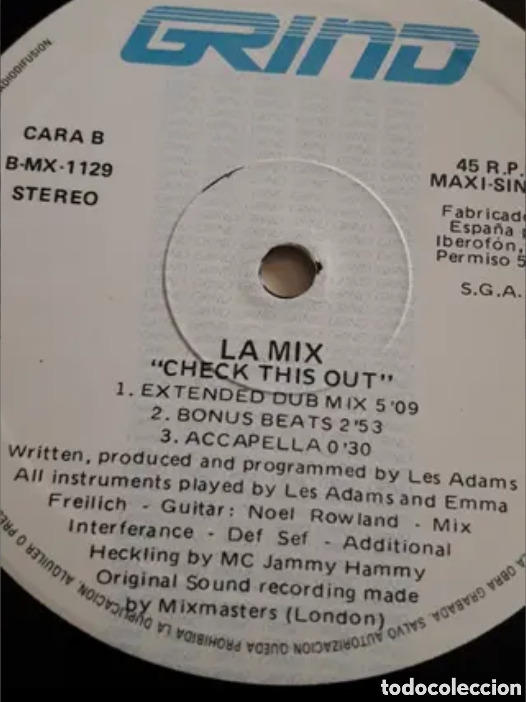 Discos de vinilo: Maxi single LA MIX. Check this out - Foto 4