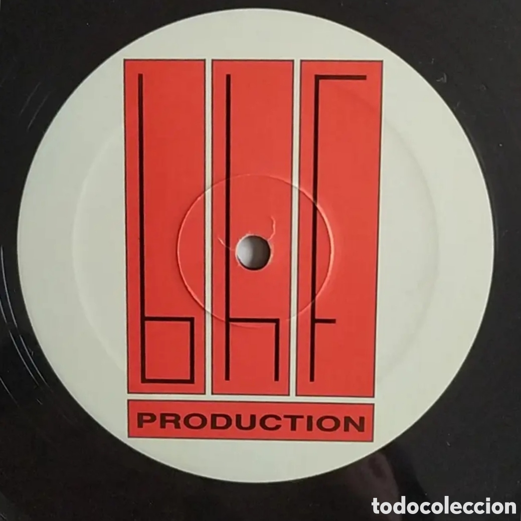 Discos de vinilo: Maxi single Blue Jam. Ride like The wind - Foto 2