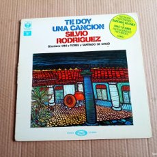 Discos de vinilo: SILVIO RODRIGUEZ - TE DOY UNA CANCION LP 1975 EDICION ESPAÑOLA