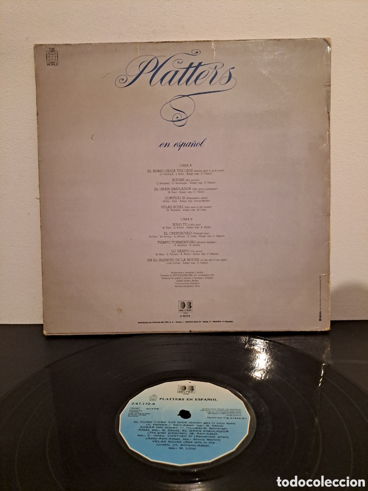 Discos de vinilo: PLATTERS EN ESPA&Ntilde;OL. LX.1 - Foto 2